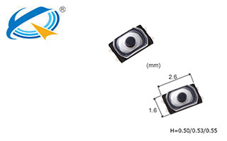 2.6*1.6貼片輕觸開關 2.6*1.6貼片輕觸開關