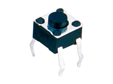 6*6輕觸開關(guān)四腳觸點(diǎn)引腳