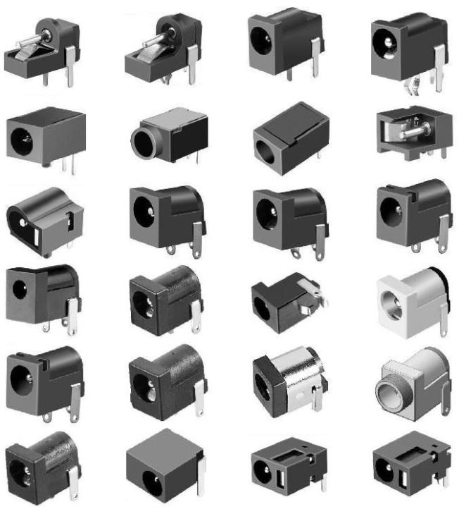 DC電源插座規格分類和材料