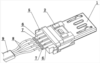 microusb結構示意圖